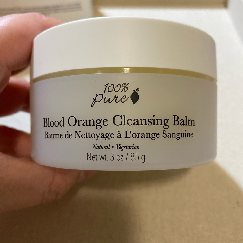 100% Pure Blood Orange Cleansing Balm